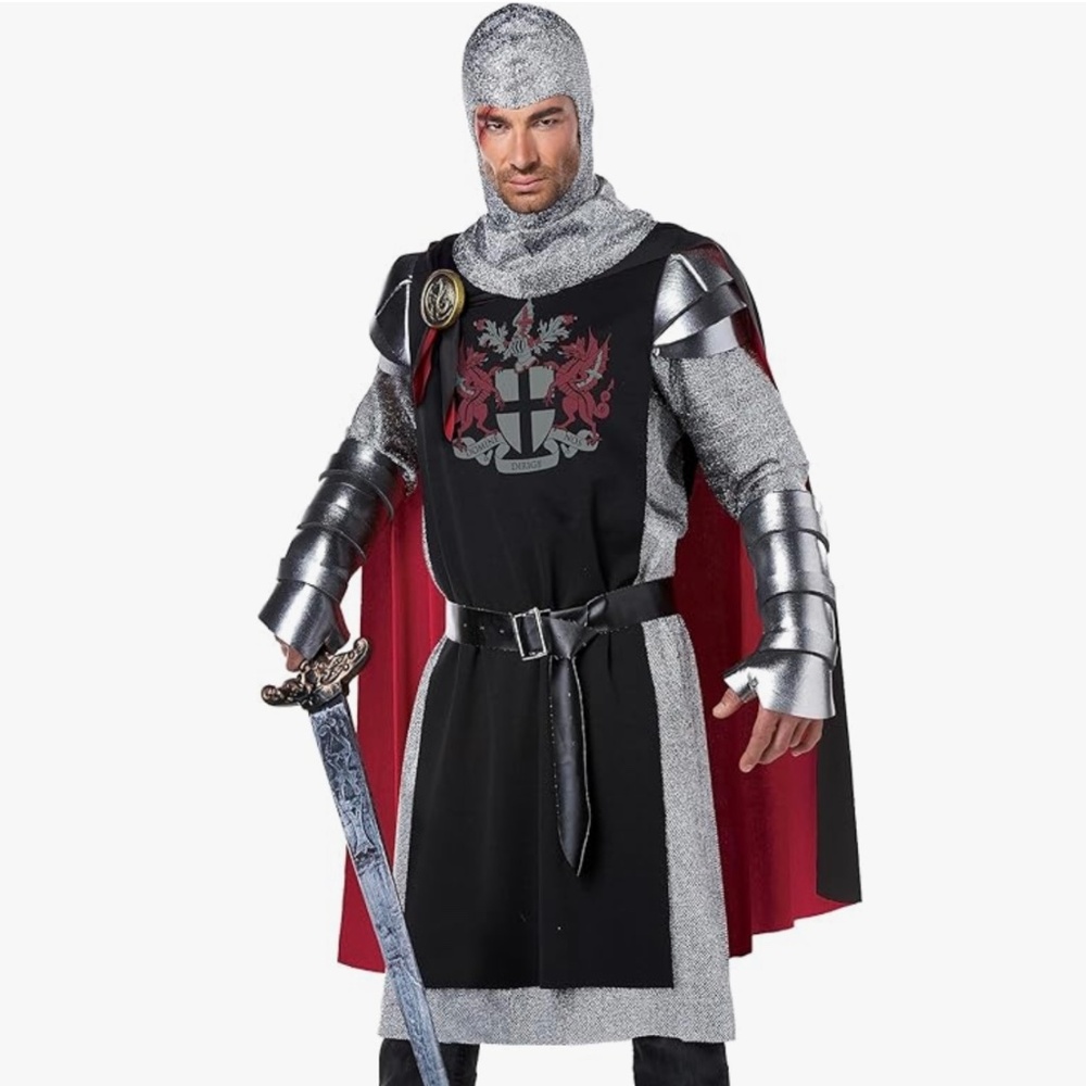 California Costumes Men's Renaissance Medieval Knight Ren Faire Costume SizeL/XL